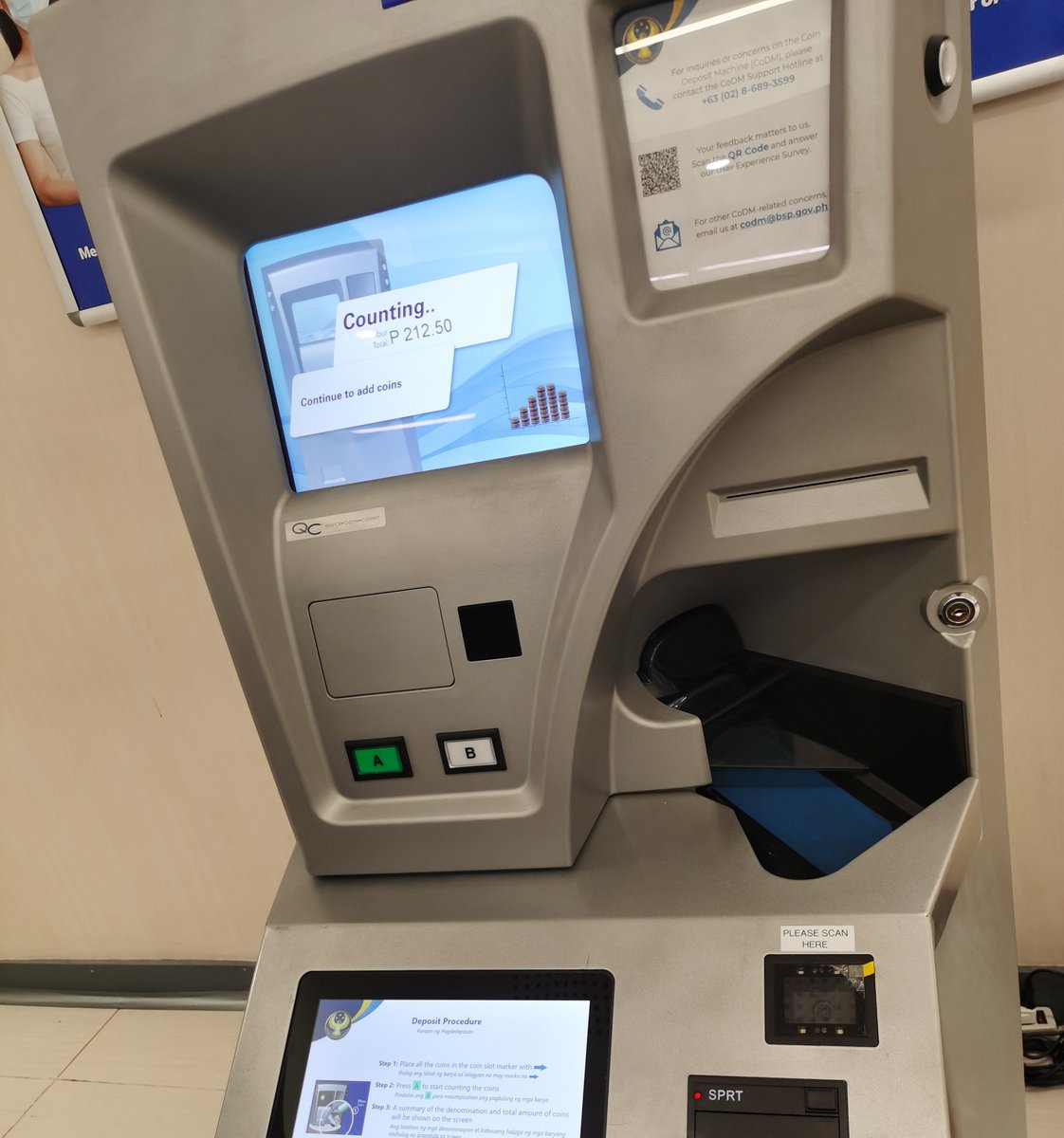 How to Deposit Coins at the Bank in the Philippines
